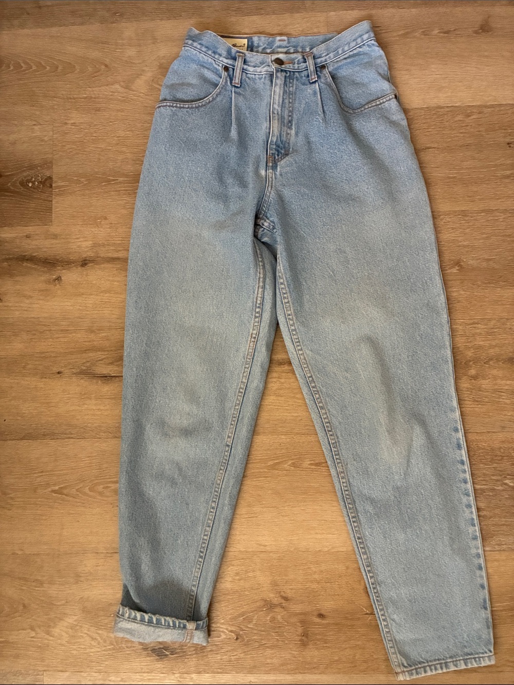 Eddie Bauer Light Blue High-Waist Jeans